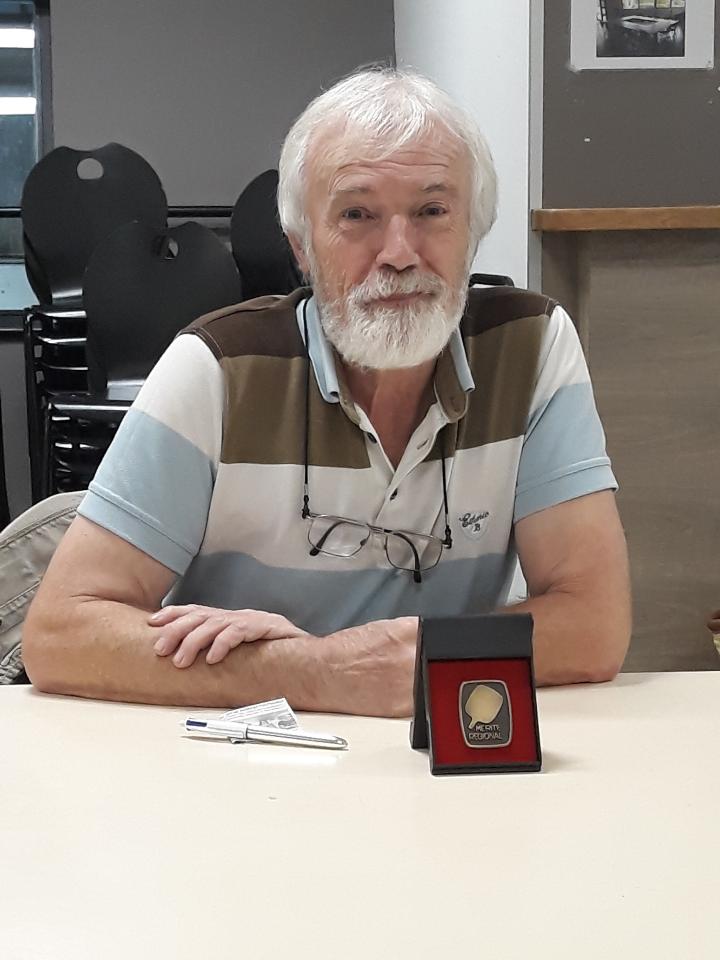 Médaille de bronze du mérite régional pour Alain GUEDE