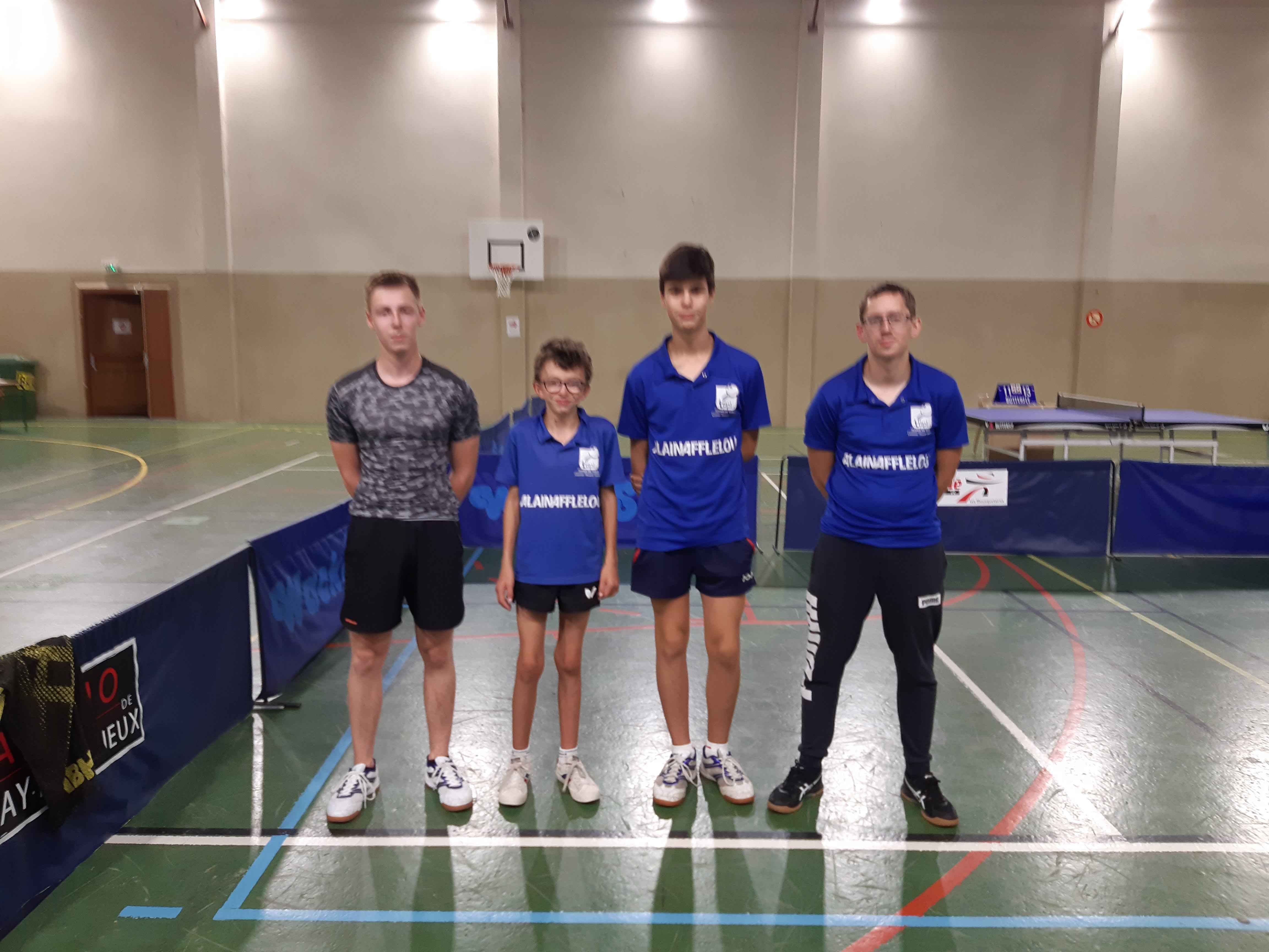 Equipe 3 du TTLPL évoluant en Départementale 1
