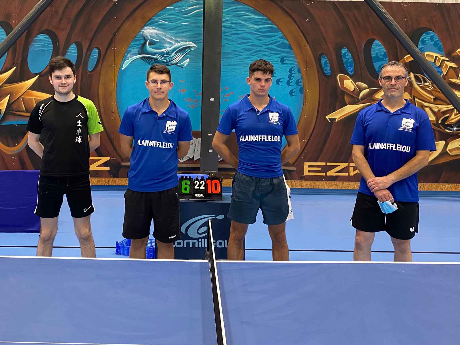 Equipe 1 du TTLPL évoluant en Régionale 2