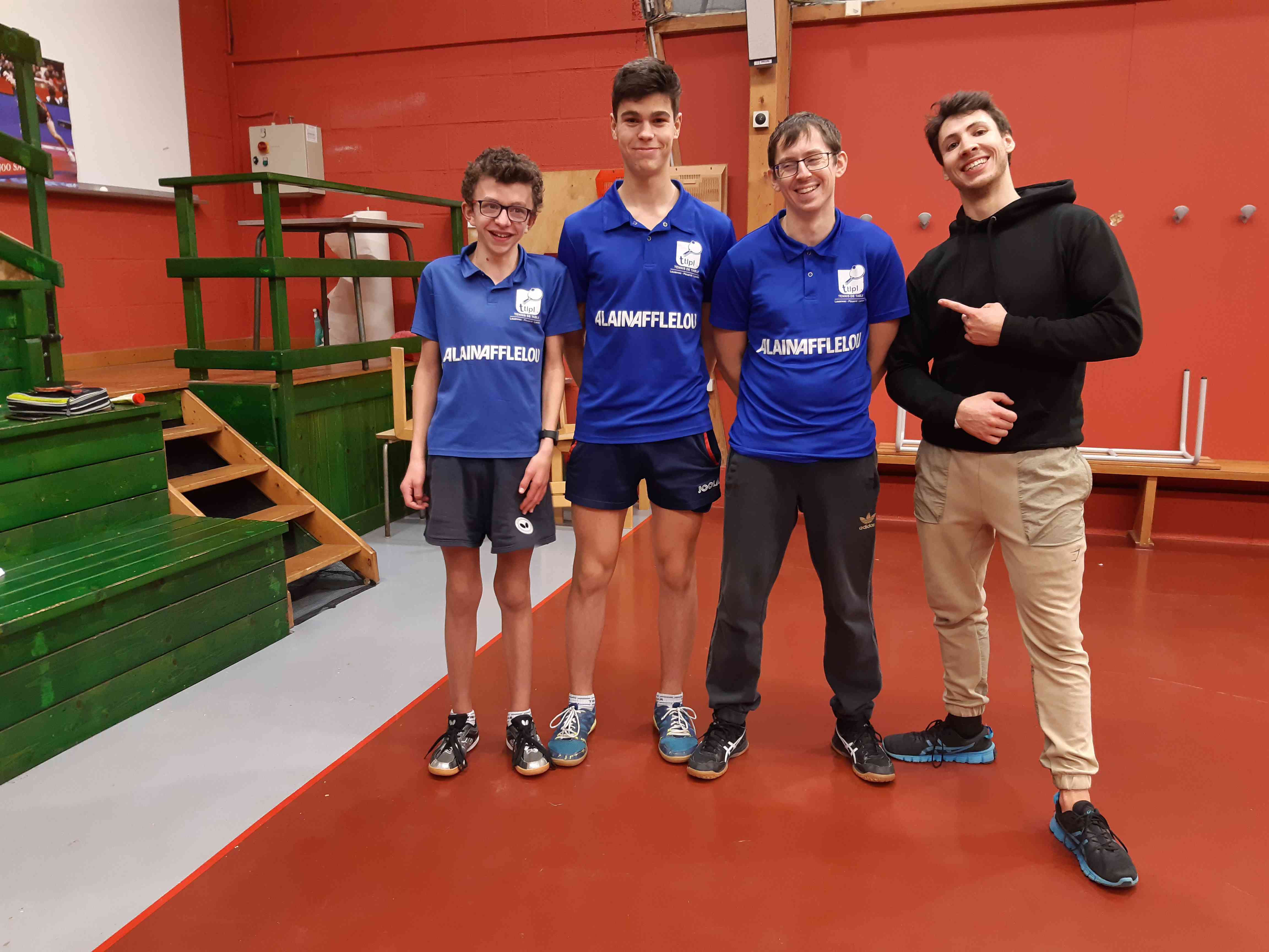 Equipe 3 du TTLPL évoluant en Départementale 1