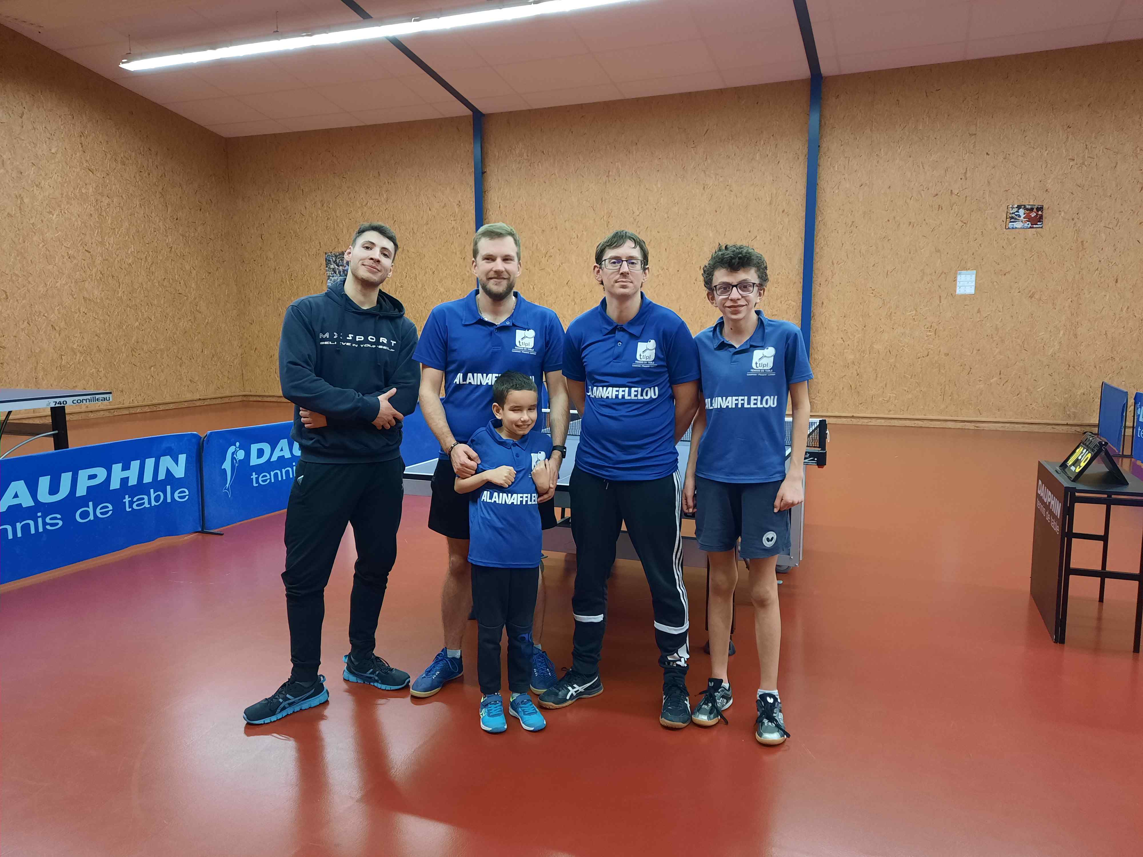 Equipe 3 du TTLPL évoluant en Départementale 1