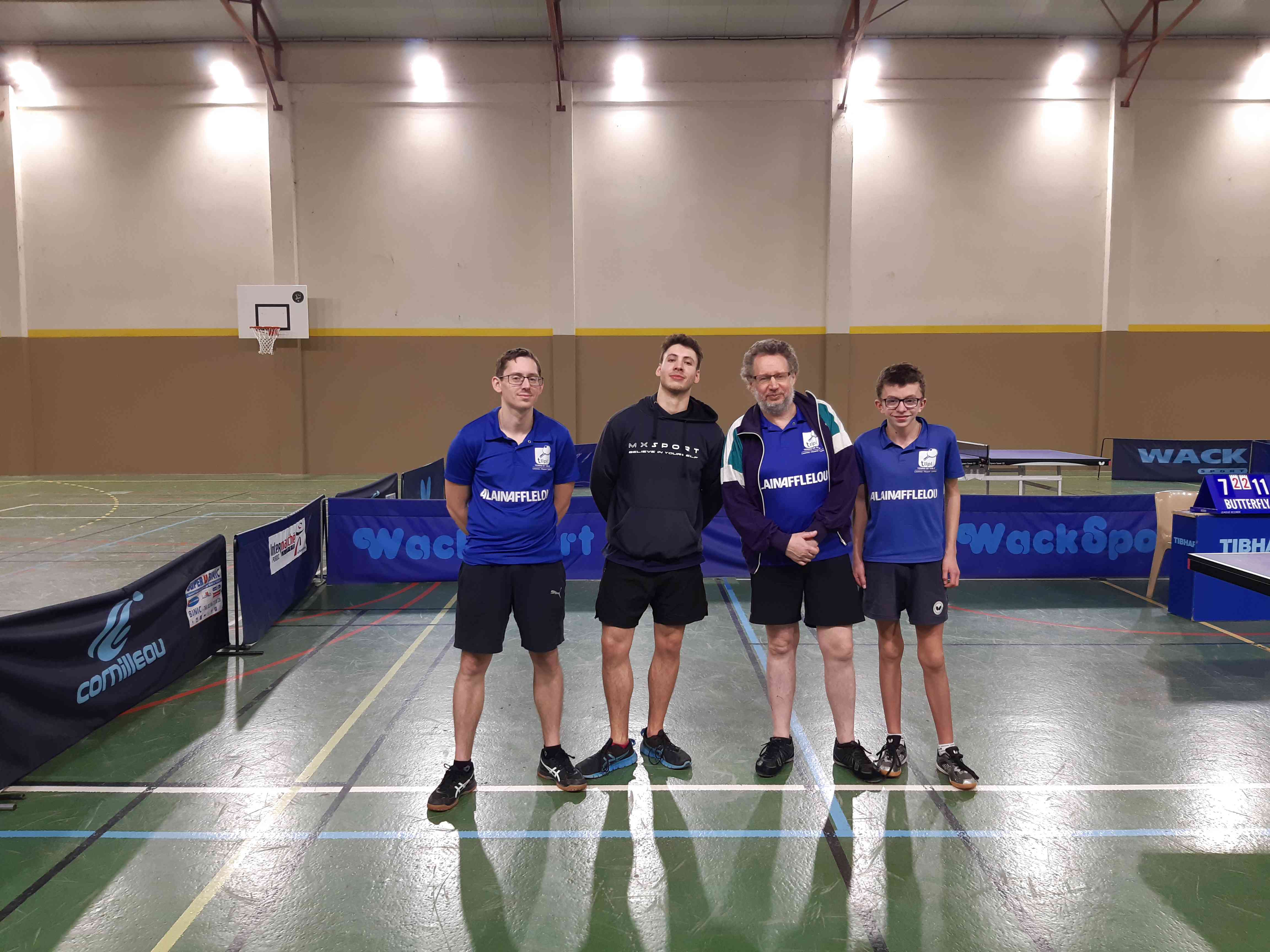 Equipe 3 du TTLPL évoluant en Départementale 1