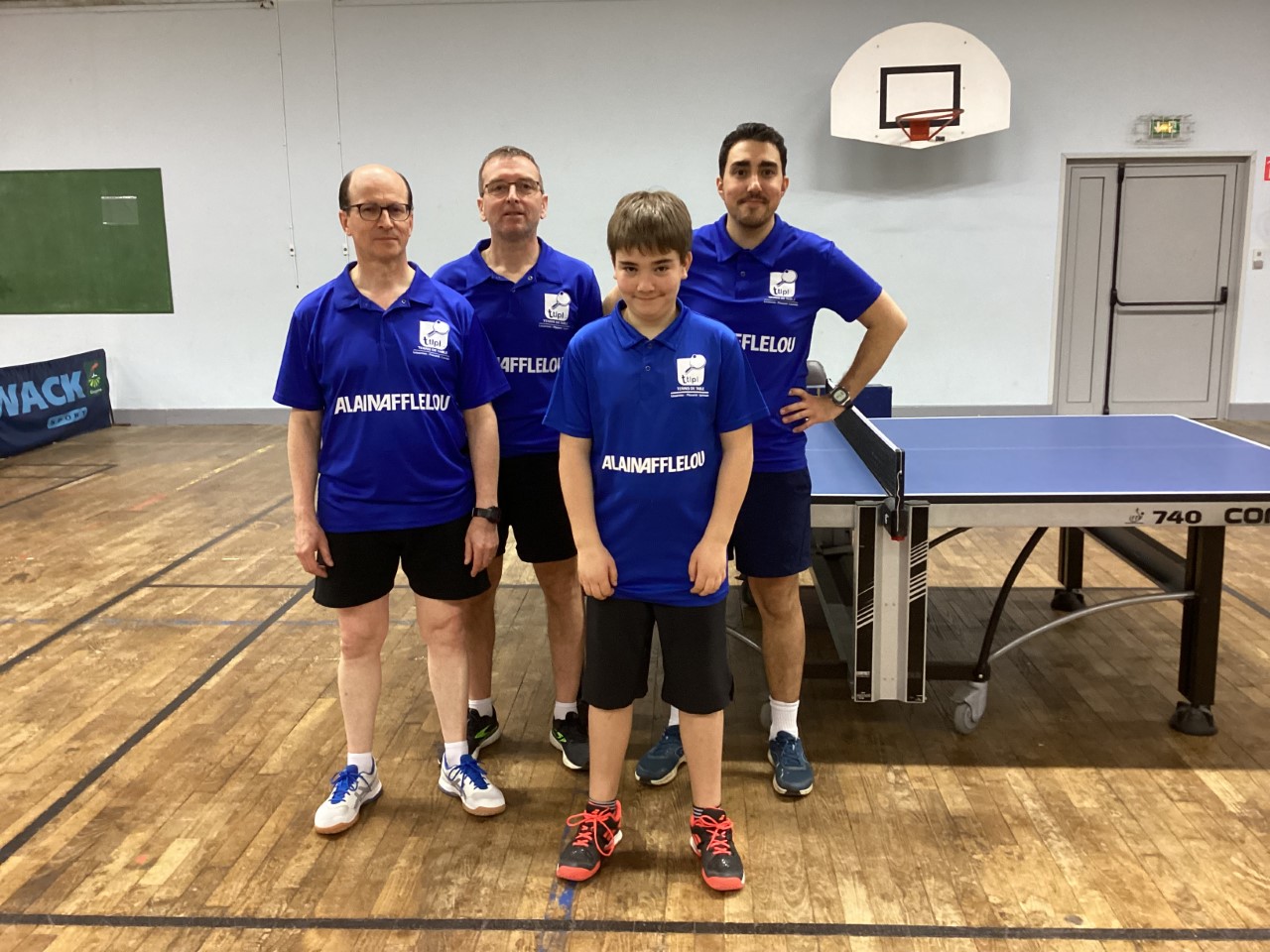 Equipe 4 du TTLPL évoluant en Départementale 2
