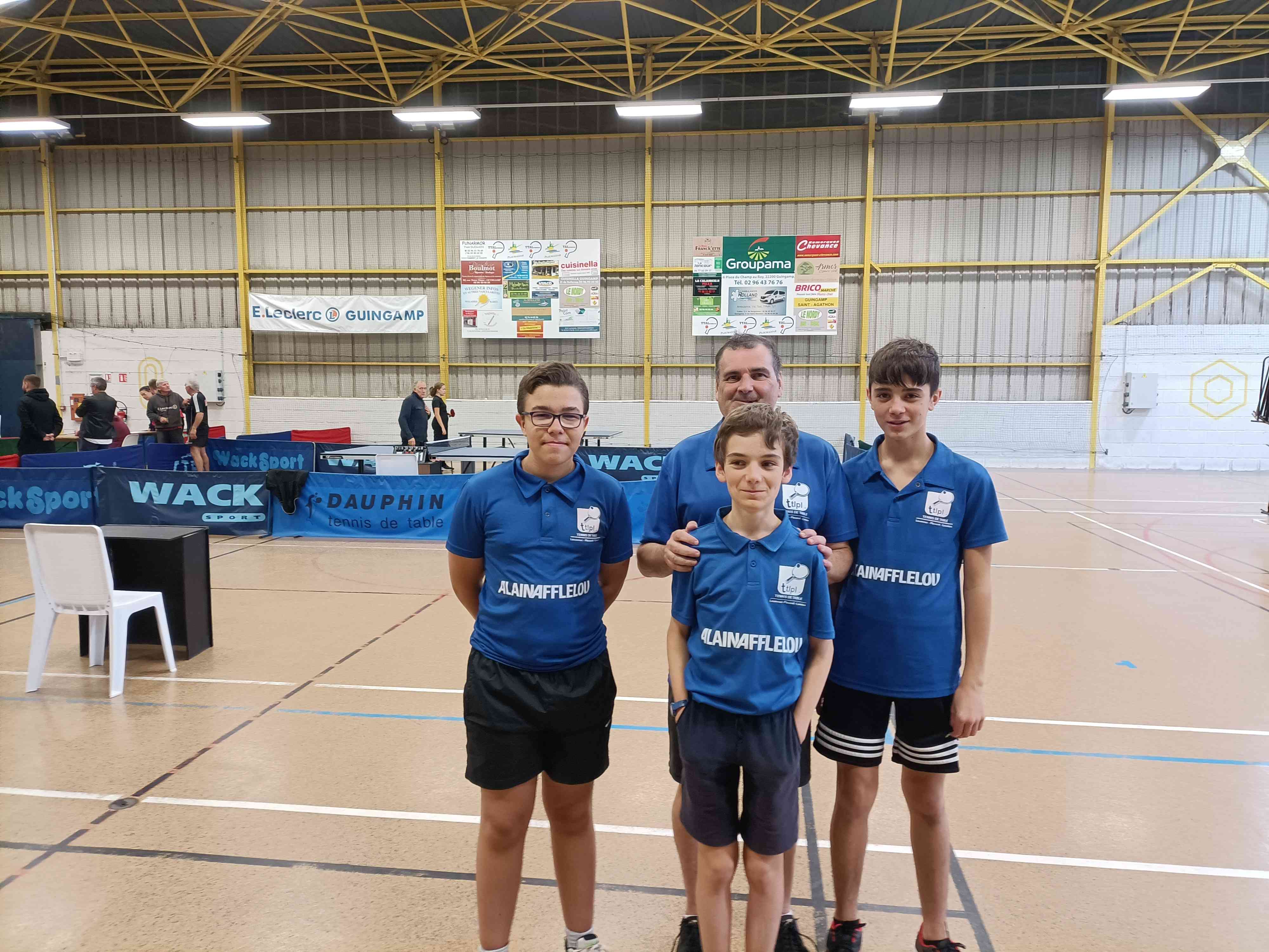 Equipe 7 du TTLPL évoluant en Départementale 3