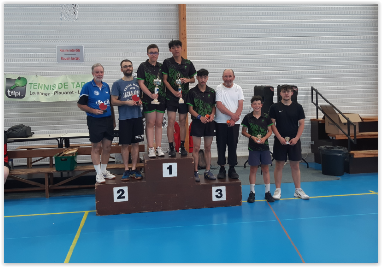 Tournoi Damien Gonzalez - Podium double