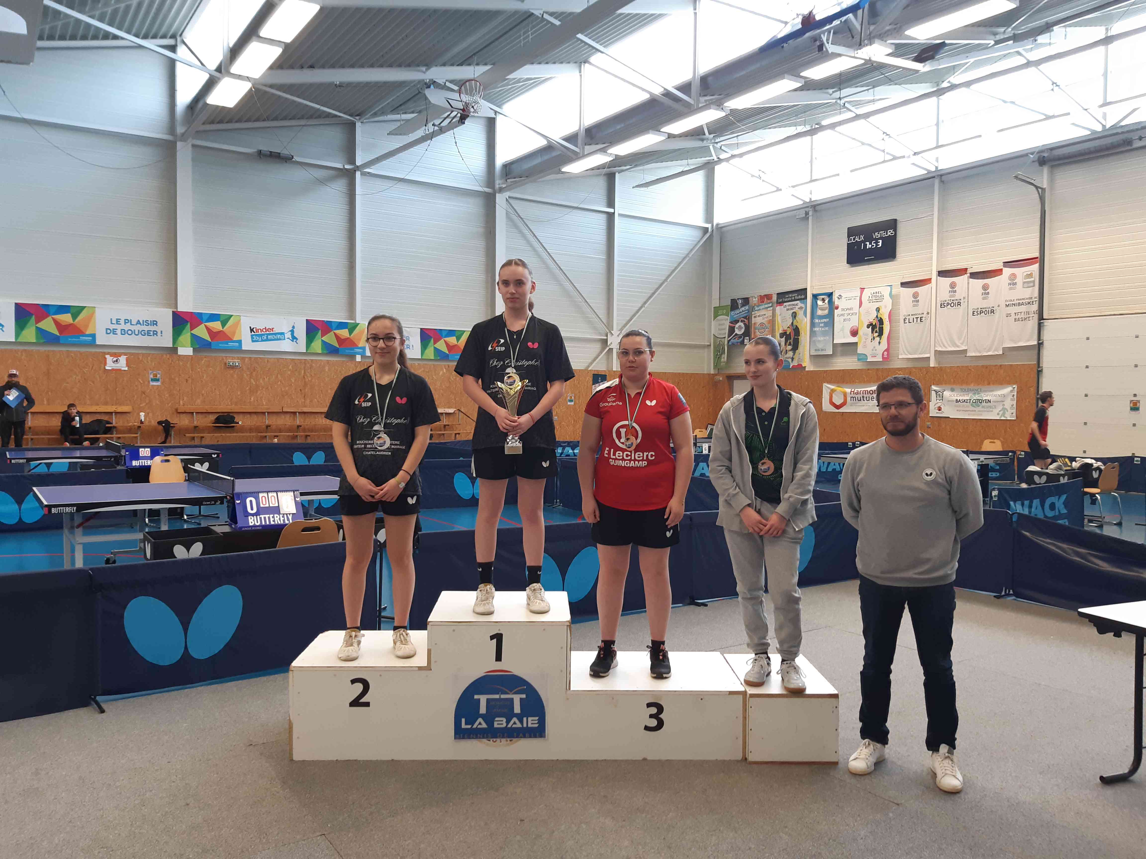 Championnat des Côtes d'Armor 2024 - Podium 'Junior fille'